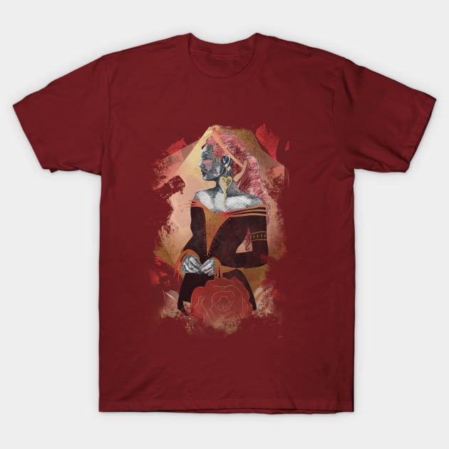 Queen of Broken Hearts T-Shirt by Works of Autumn